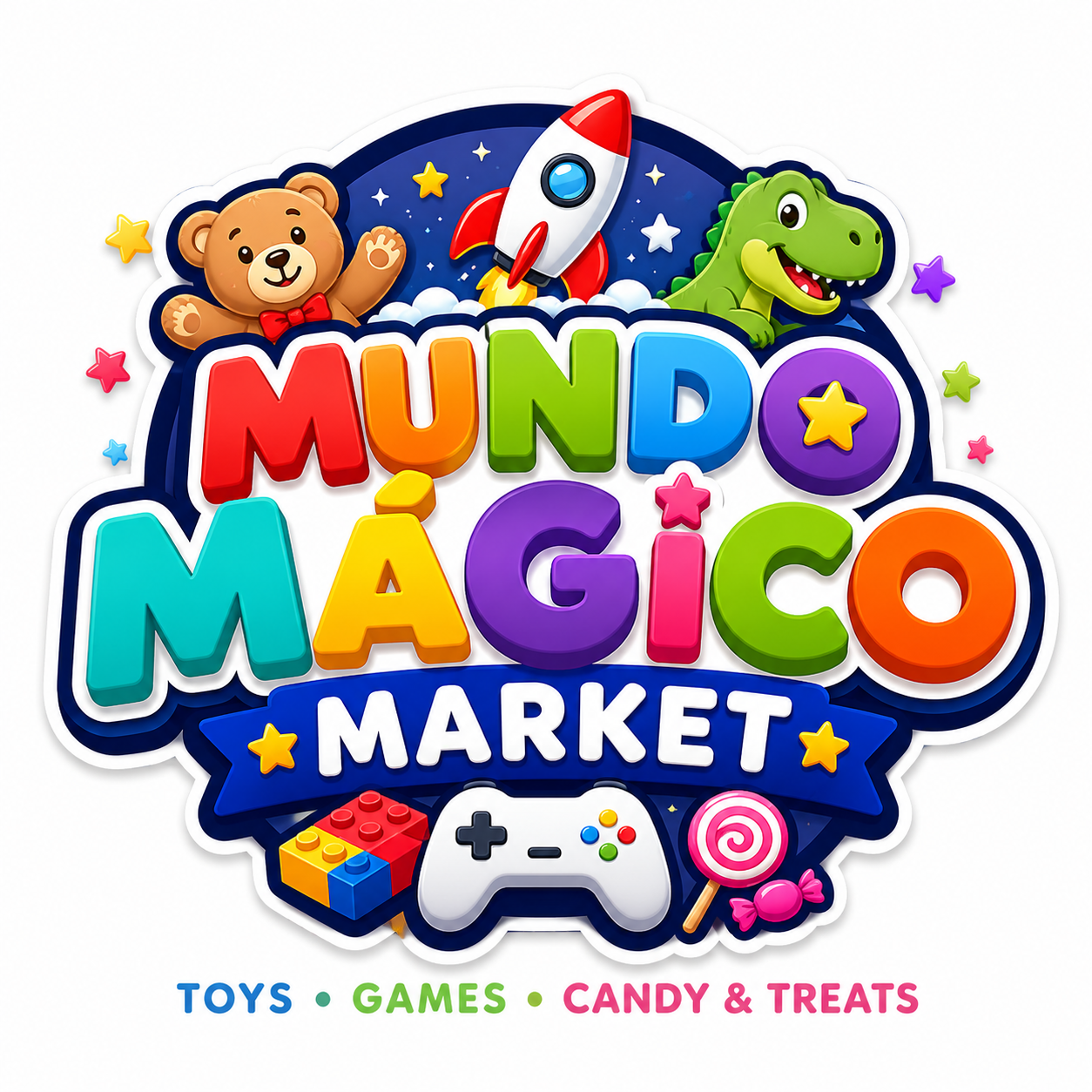 Mundo Mágico Market — Toys, Games, Candy and Treats